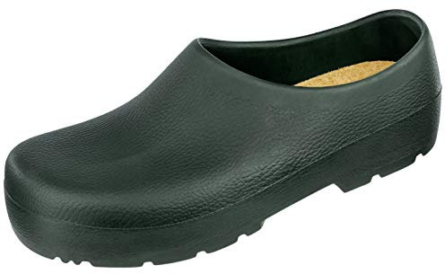 ALBATROS PURCEL Profi Clogs Unisex grün Gr. 44 – wasserdichter Freizeit- und Gartenschuh für Herren und Damen mit Premium Fußbett