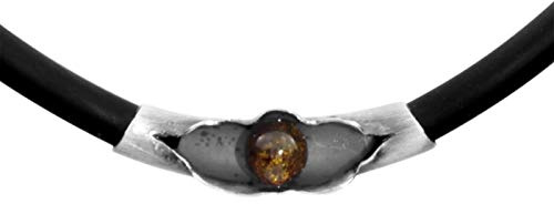 Collier - Hedi-Sarah Vicenca - Silber 925/000 - Bernstein