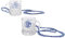FC Schalke 04 Schnapsglas mit Kordel Schnapsseidel 2er Set Glas S04 - Plus Lesezeichen I Love Gelsenkirchen