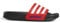 adidas Adilette Shower Slides TOBOGGANS, Core Black/Cloud White/Vivid Red, Numeric_32 EU