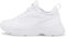 PUMA Cassia, Scarpe Da Ginnastica Donna, Puma White Puma White Puma Team Gold, 37 EU