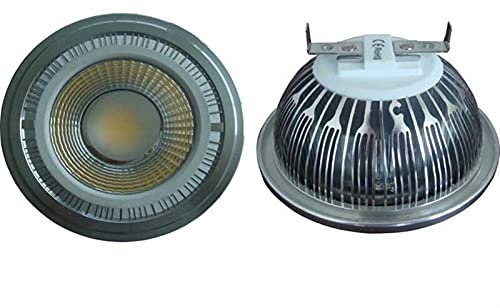 luces al aire libre Lámpara LED AR111 18W 85-265V Fuente de alimentación incorporada CRI 80 ES111 GU10 / G53 Head decoración del patio (Size : 18W 85-265V G53)