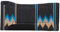 Weaver Leather Unisex-Erwachsene Acryl-Pad, 32 x 32 cm, CA/TE Schabracke, Anthrazit/Blaugrün, L x 32 W