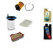 AOQ - KIT TAGLIANDO COMPATIBILI CON FIAT 500 L 1.6 D MULTIJET (DIESEL) 4 FILTRI+4Lt.Lubrificante