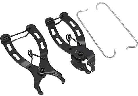 Missing Chain Link Opener Closer, Anti Corrosion Anti Rust Bike Chain Link Pliers 4pcs Curved for Road Mountain Bike