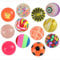 jameitop® 10er XXL Flummi Set – 45mm Bunte Hüpfbälle in großem Mix, extrem große Springbälle, ideal für Kinder & Erwachsene, 10 Stück, Spielspaß für alle!