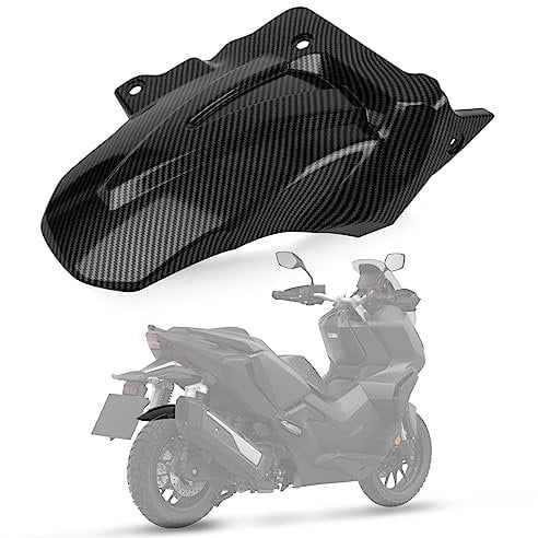 Parafango Posteriore Paraspruzzi per ADV 350 2022 2023 2024 2025,PSLER Parafango Accessori Moto(Fibra di carbonio)