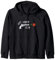 Anti weapon Club Revolver mit Rose Frieden Demo Kapuzenjacke