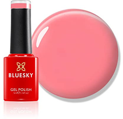 Bluesky Gel Nail Polish, Pastel Dreams, To be Shared - LPD07. Pastel Gel Polish, Coral, Long Lasting, Chip Resistant, 5ml (Requires Drying Under UV or LED Lamp)