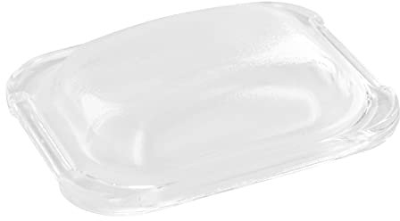 Dekarox Cubierta de lámpara de cristal 110 x 88 mm para Bosch Siemens 187384 00187384 174079 00174079 para lámpara de horno
