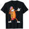Dabbing Hotdog American Flag Hat USA Funny 4th Of July Boys T-Shirt