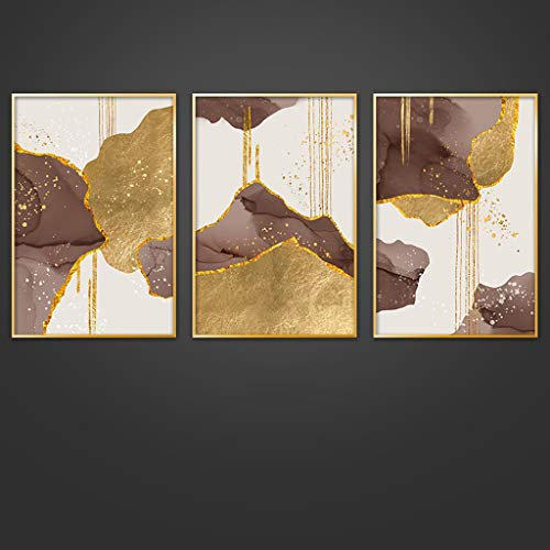 VejiA Triptychon, dekoratives Gemälde, Wohnzimmer-Hintergrund, Wandgemälde, abstraktes Wandbild, Veranda, Gang, hängendes Gemälde