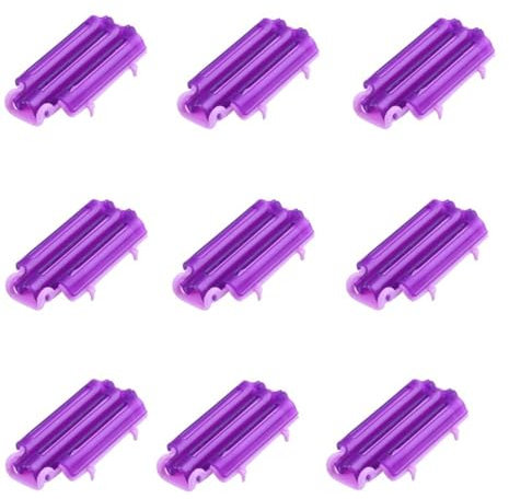 Lockenwickler 10 stücke Haar Clip Welle Dauerwelle Stange Bars Mais Lockenwickler DIY Flauschigen Klammern Rollen Flauschigen Haar Wurzeln Dauerwelle Haar Styler bildner Flexi Papilotten