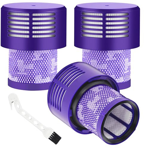 Filtro di ricambio per aspirapolvere Dyson Cyclone serie V10, V10 Animal, SV12, V10 Absolute, V10 Total Clean Cordless Stick n. 969082-01 (3 Park) APPLIANCEMATES