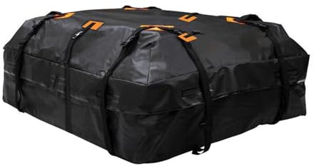 Dachbox Auto 600D wasserdichte Cargo-Tasche Autodachgepäckträger Universal-Gepäcktasche Aufbewahrungswürfeltasche 20 Kubikfuß for Autos mit/ohne Gepäckträger