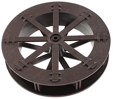 HAWILLOSCH DIY Wasserfall Brunnen Zubehör Wasserrad Für Bachlauf Und Generator Szenen Layout Ideales Wasserspielbahn Accessoire