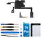 CYKJGS for iPhone 14 Pro Earpiece Ear Speaker Flex Cable Replacement for iPhone 14pro Proximity Sensor Flex Cable Replace with Full Repair Fix Tools Kit Waterproof for A2650 A2889 A2890 A2891 A2892
