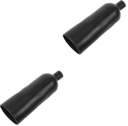Gatuida 2piezas Cubierta Adaptadora De Bladder para Máquina De Humo Automotriz Accesorio De Prueba De Fugas De Vehículos Diseño Ligero y Duradero