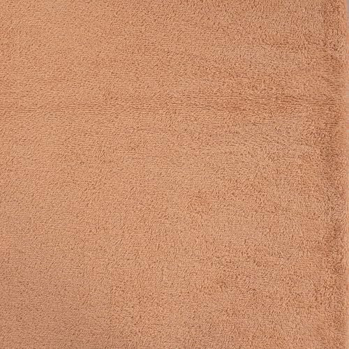 Frottee | dickere Qualität | uni | Ökotex | Meterware | ab 50x150cm (dusty salmon)