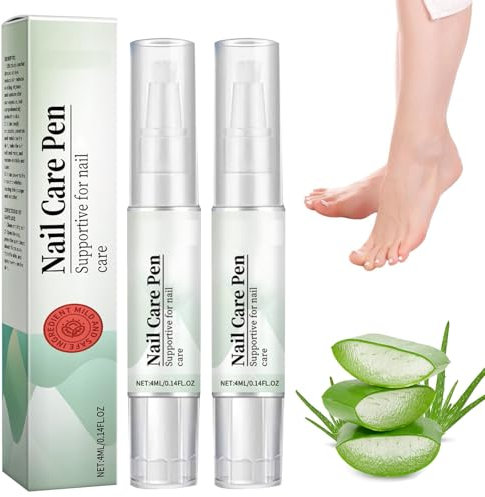 Nail Care Pen, Nail Growth Serum, Fungal Nail Treatment for Toenails, Nail Care Pen Fungus, Foot Care Nail Repair Pen, Fungal Nail Treatment Extra Strong, Nail Treatment Pen, Cuticle Oil for Nails (2)
