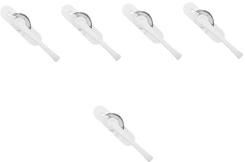 HOMSFOU 5pezzi Serratura Per Finestre Scorrevoli Aumentata Facile Installazione Compatibile Scorrevoli Colore e