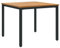 vidaXL Table de Jardin 90x90x75 cm en Bois d'acacia Massif et métal