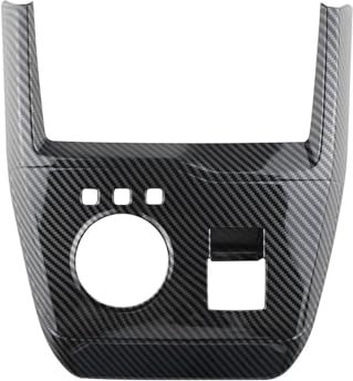 Mittelkonsole Dekor Panel Für MG 4 MG4 EV Mulan 2023 2024 Carbon Aufkleber Auto Center Console Gear Panel Cover Trim Innere Modifikation Schalttafel Rahmen Trim