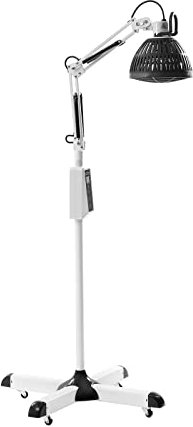 Rotlichtlampe TDP Infrarot Lichttherapielampe 300W Infarotlichtlampe Rücken Wärmelampe mit Timer and Touchscreen-Bedienfeld Infrarot Lampen, für Hause, Rehabilitationszentren, Massagegeschäften usw