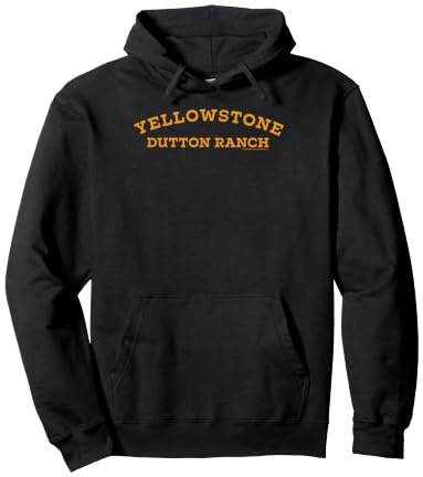 Yellowstone Dutton Ranch Hit-Logo auf der Brust Pullover Hoodie