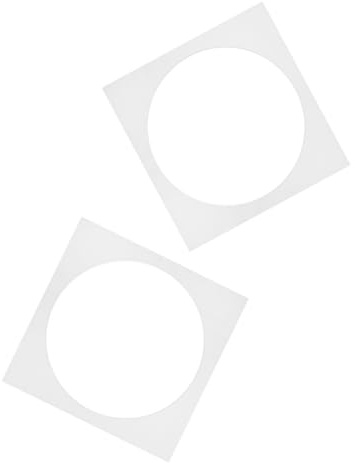 DIYEAH 2 Stück Vorgefertigte Karton Einleger für Fotos Drucke und Kunstwerke Diy Matting für Kreative Projekte mit Quadratischem Kernöffnungsdesign