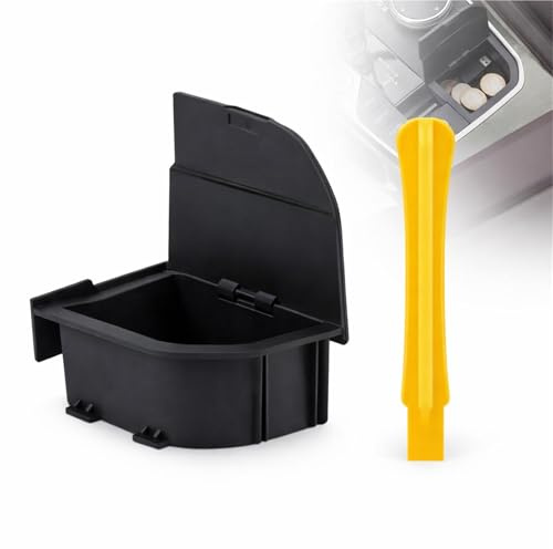 Rynplex ABS Mittelkonsole Aufbewahrungsbox für BMW 1 3 4 Serie X3 X4 X5 X6 X7, für F40 F44 G20 G21 G22 G23 G24 G01 G02 G05 G06 G07 G80 G82, Auto Schalthebel Organizer, Mittelkonsole Ablagefach