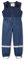 Playshoes Matschhose Regenlatzhose Fleece-Futter Unisex Kinder Wind- und wasserdichte Regenhose Regenbekleidung, marine mit Fleece-Latz, 80