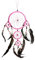 60cm x 16cm Dreamcatcher Traumfänger Kinder Spiegel Pink Glitzer Traum