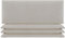 VANT Gepolsterte Kopfteile - Accent Wall Panels - 4er Packungen - Einfach Installieren - König Zwilling Bett Größen (Wildleder Neutral, 76cm BREITE)