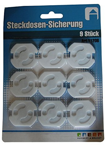 9 Stück Steckdosensicherung Steckdose Kindersicherung Steckdosenschutz
