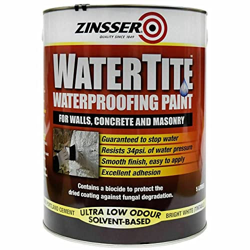 Zinsser Watertite Basement Waterproofing Paint White 10 litres