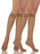 Relaxsan Basic 700[N] (2 Paare - Braun 5/XXL) Kniestrümpfe Damen 12-17 mmHg abgestufter Kompression 70 den