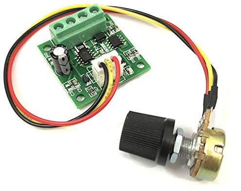 DollaTek 2Pcs DC PWM-Controller DC 1.8V bis 15V 2A Low Voltage Motor Controller Board ohne Potentiometer Schalter 1803BW