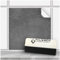 FoLIESEN Fliesenaufkleber 20x20 cm für Bad, Küche, Badezimmer - Fliesen-Folie selbstklebend - 30 Klebefliesen + Rakel, .:Beton - 20x20 cm