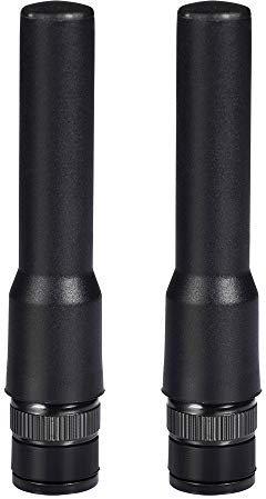Bingfu Antenne Ham Radio BNC Mâle Souple Radio Scanner Antenne 2-Pack Compatible avec Uniden SR30C Bearcat BC125AT BCD436HP BC75XLT BCD325P2 Police Scanner Fréquence Compteur Bidirectionnelle Radio
