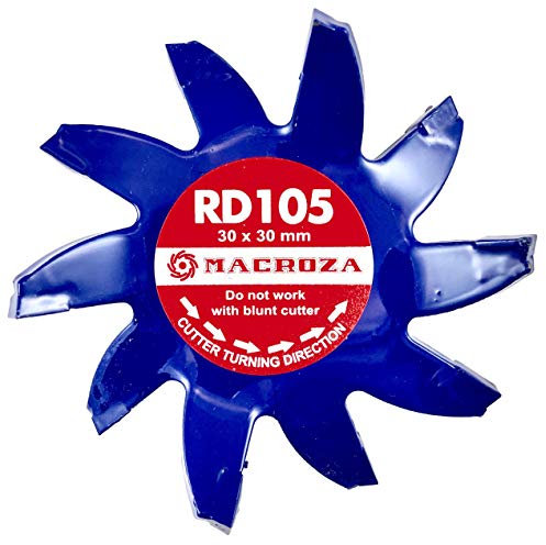 MACROZA Fresa RD105, 30mm x 30mm, para rozadora de pared MACROZA