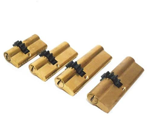 Cfty Türschloss11 Zähne Zahnrad Türzylinder 63 68 73 80 93 95 mm Schlosskern Messing Doppelfeder Super mit Ab Schlüsseln