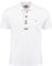 OS Trachten Herren Poloshirt Kurzarm Jagdshirt mit Polokragen Esoqo, Größe:6XL, Farbe:weiß