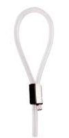 Taskar 150cm/2mm Perlon Cord & Loop for Gallery Picture Hanging Pack of 2
