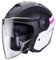 CABERG SOHO ZEPHYR MATT BLACK / WHITE / FUCHSIA XS OFFEN HELM