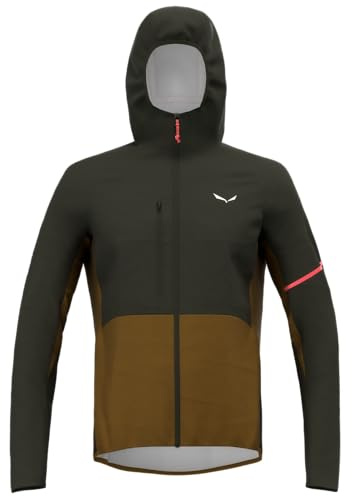 Salewa Vento Ptx 2.5L Jacket M, Dark Olive/7020, M