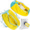 Schuhwaschbeutel Waschmaschine, Waschmaschine Wäschenetz Schuhe, 2 Stück Schuhbeutel Waschmaschine, Schuhe Waschbeutel mit- Wäschesack Erhöhte Reibung im Inneren (Yellow)