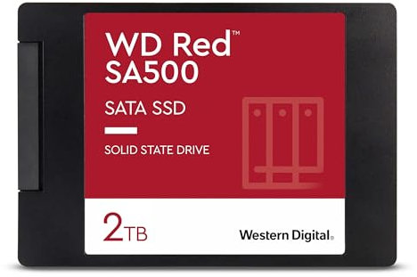 WD Red 2 TB NAS SSD 2.5 Inch SATA (Ricondizionato)