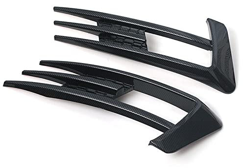 BEFZIMYL Parachoques Delantero De Coche, Luz Antiniebla, Cubierta De Rejilla De Ventilación, Embellecedor De Rejilla para V&w para Golf MK7 2014 2015 2016 2017