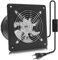 MEKOTRIN 4''/100mm Aspiratore Da Bagno, Estrattore Ventilazione Con Valvola Di Non Ritorno, Ventola Aspirazione Per Raffreddamento Di Case E Magazzini, Ventilazione, Circolazione Dell'Aria